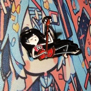 Women’s Accessories Adventure Time Marceline Playing Guitar Enamel Pin Badge